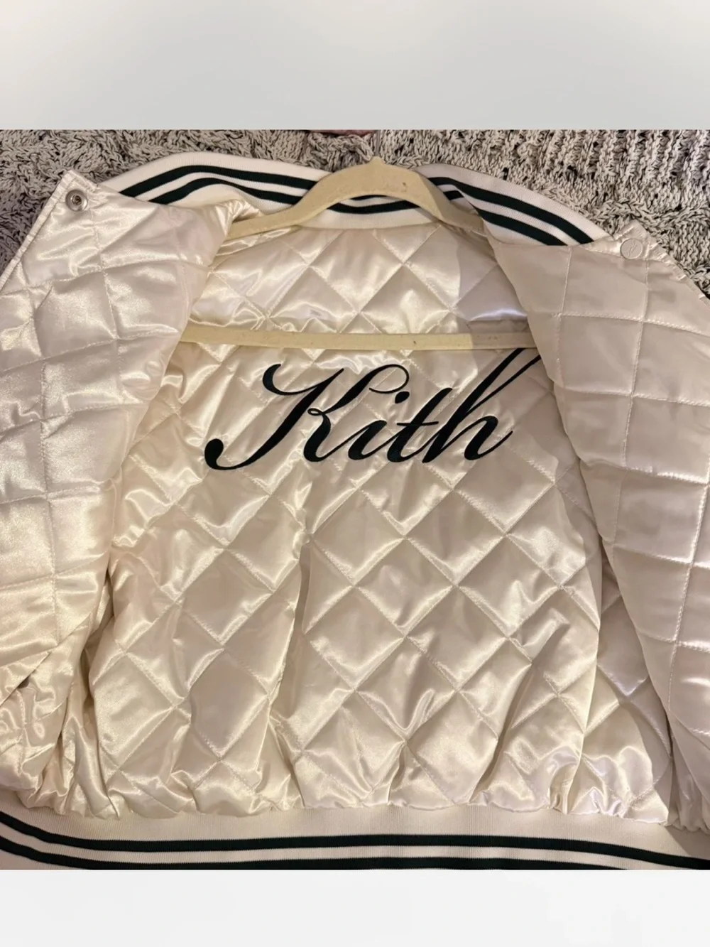 Kith satin finish